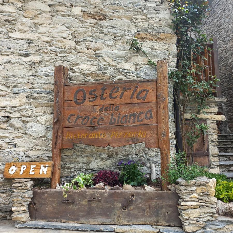 Albergo Diffuso La Marmu Osteria Della Croce Bianca Marmora Exterior foto